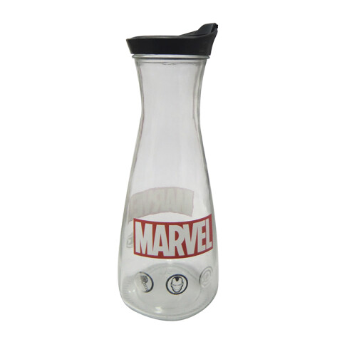 Botella Vidrio Carafe Avengers 900 ml U