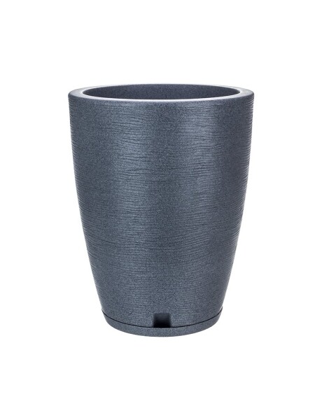 MACETA 29X44CM AMSTERDA GRAPHITO EFECTO PIEDRA GRIS MACETA 29X44CM AMSTERDA GRAPHITO EFECTO PIEDRA GRIS