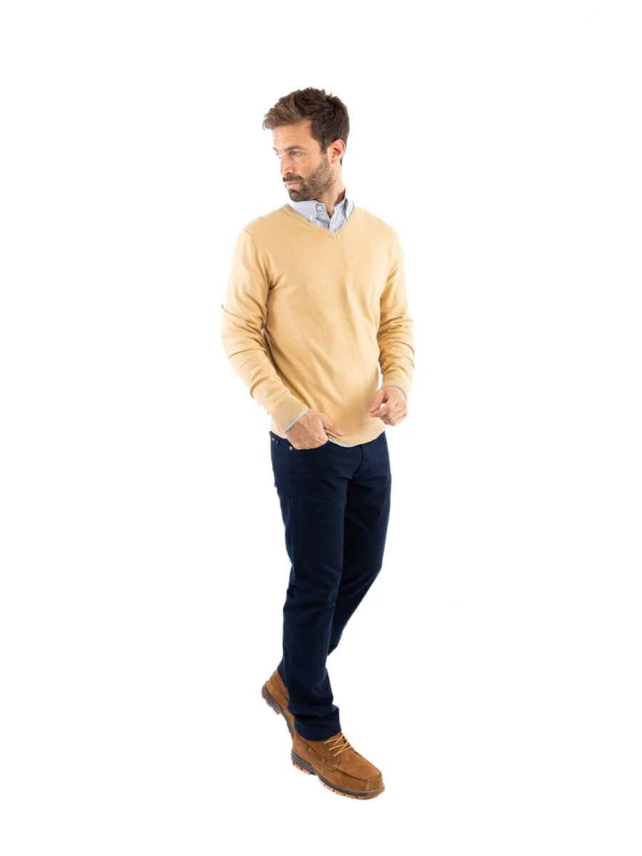 Sweater Brixham Kevingston - Tostado 