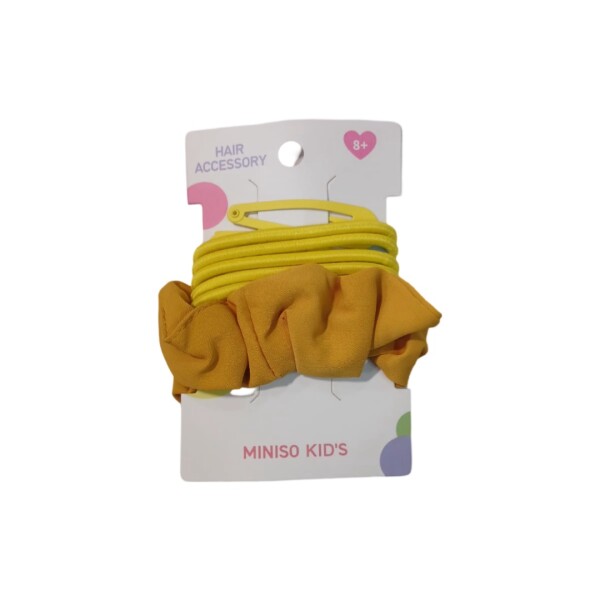 Accesorios de cabello amarillo