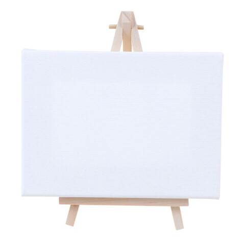 Atril con lienzo 20x14cm lienzo 13x18cm Atril Con Lienzo 20x14cm Lienzo 13x18cm