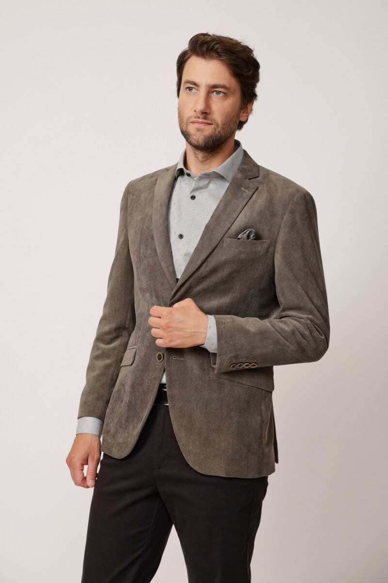 Blazer Sport de Corduroy OLIVA