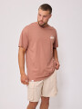 T-SHIRT LYFIA RUSTY Tostado
