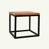 Mesa lateral pinotea reciclada 55x55x50h Mesa lateral pinotea reciclada 55x55x50h