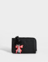 Monederos Monedero Con Charms - Negro