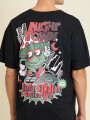 T-SHIRT FUNGI RUSTY Negro