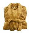 Bata de Cama Microfibra Home Class Talle P al XG Camel
