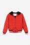 Campera con corderito - Niño ROJO