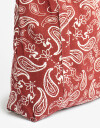 Bolsas reutilizables Tote Bag Paisley Rojo - Rojo Medio