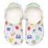 Classic Doodle Print Clog T - Niños White/multi