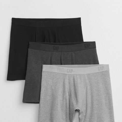V-3 PACK BOXER BRIEFS TRUE BLACK MULTI