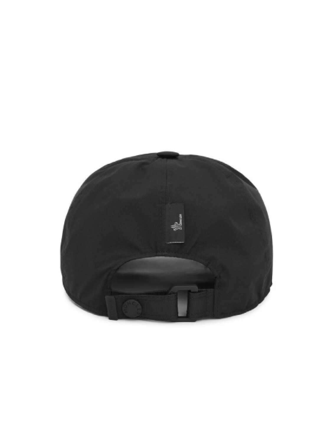 Moncler -Gorro con visera de poliéster Negro