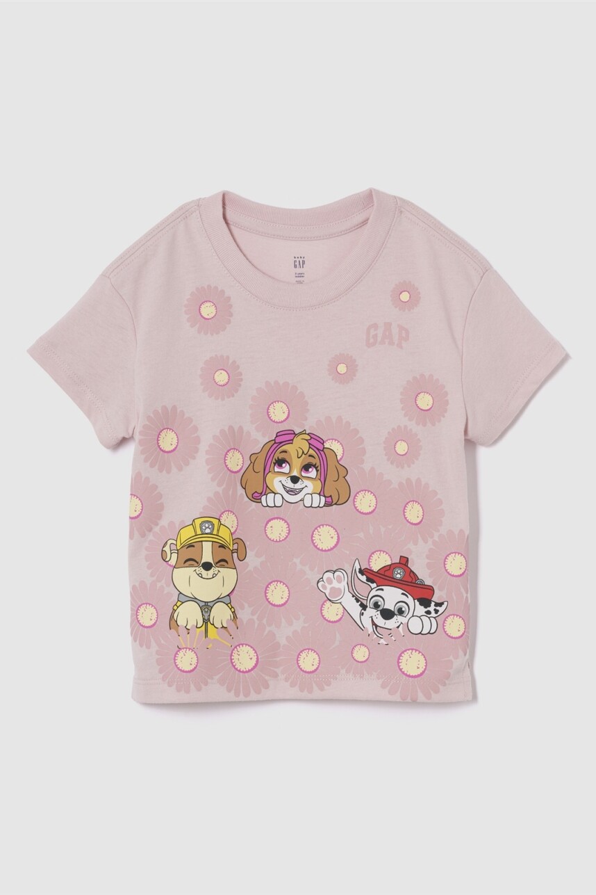 Remera Paw Patrol Toddler Niña Misty Rose