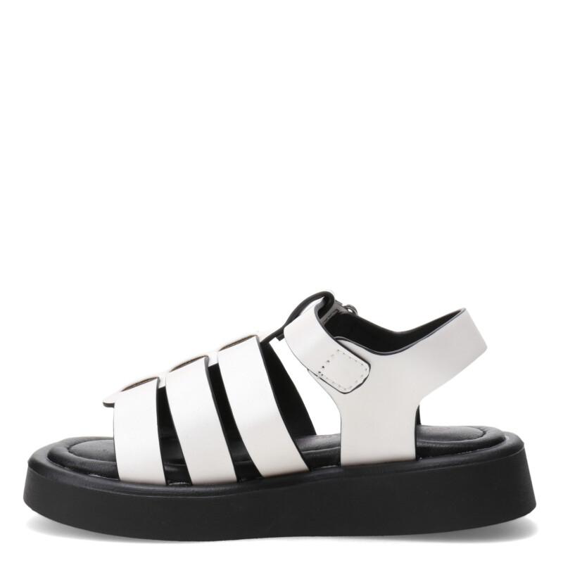 Sandalias de Niña MINI Miss Carol DUGA estilo franciscana Blanco Hueso