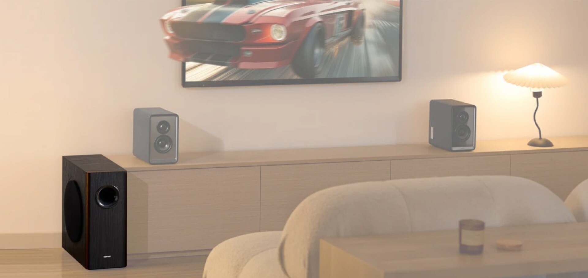 Parlante Edifier T5S Subwoofer Negro 