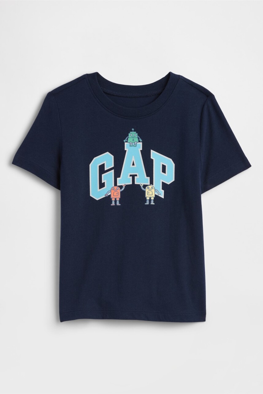 Remera Logo Toddler Niño Tapestry Navy