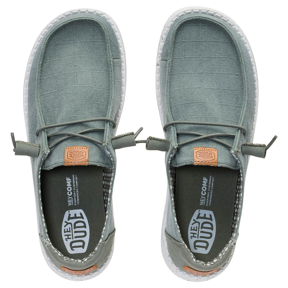 Wendy Chambray Grid Dark Olive
