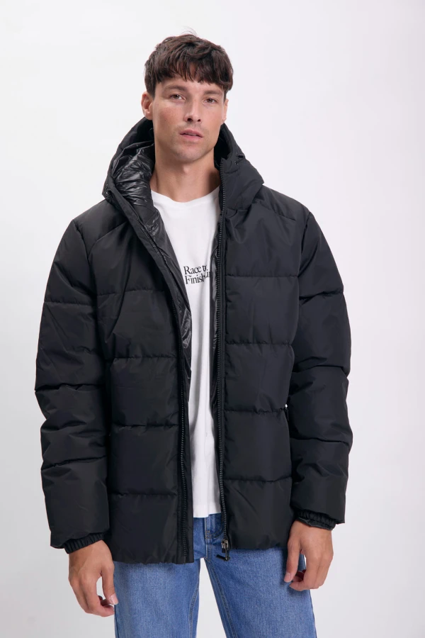 Campera capitoneda Negro
