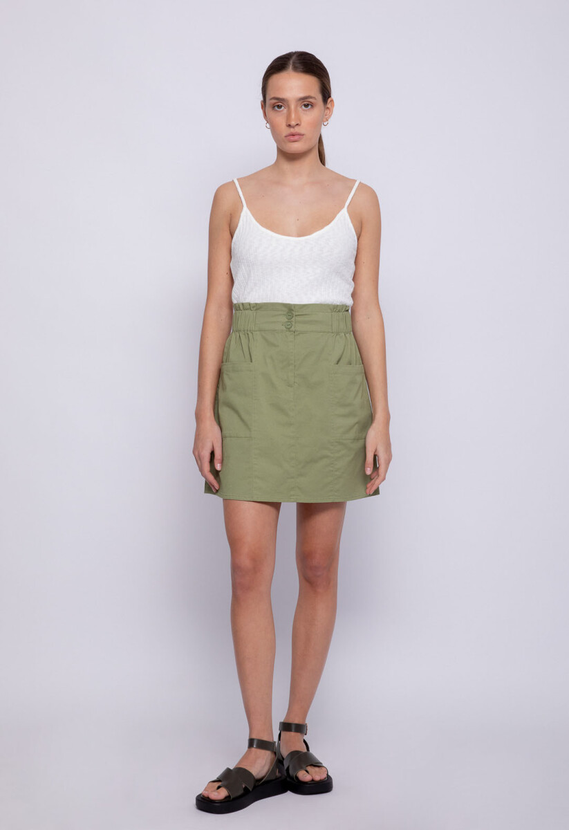 FALDA ORENSE - Verde Militar 