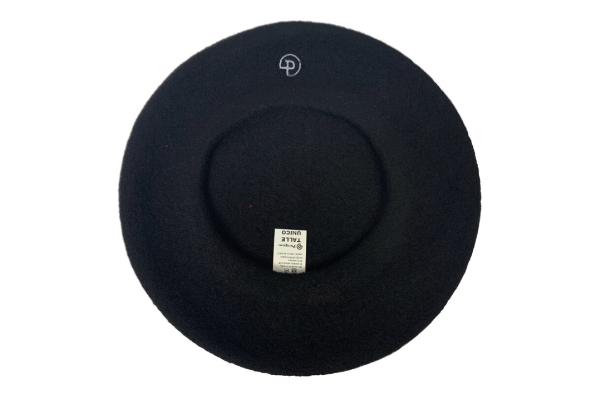 BOINA LANA SIN FORRO 28/29CM Negro