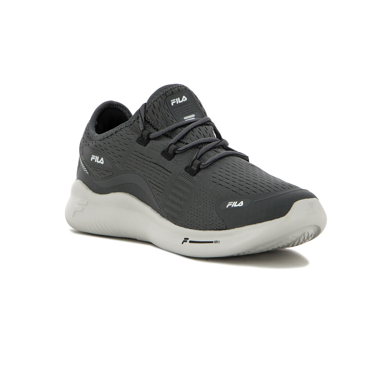 Fila Running Masculino Intruder Grafito/blanco/negro - Grafito-blanco 