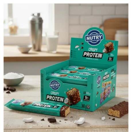 Barra de proteina 30gs x12 Nutry Coco