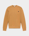 Polera Oyster River Logo Hombre Wheat Boot-black
