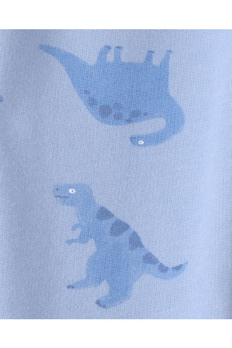 Pantalón deportivo de algodón, azul, diseño dinos Sin color
