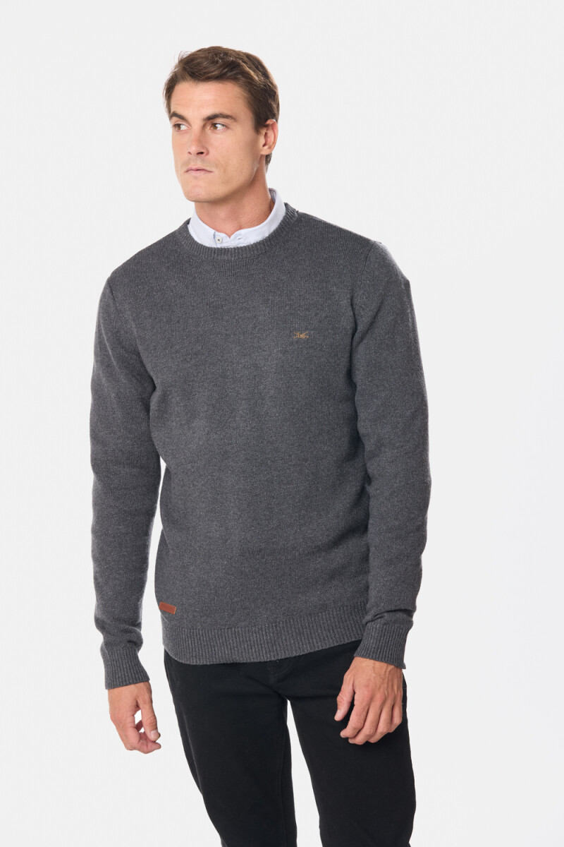 BUZO DE LANA - Gris Oscuro 