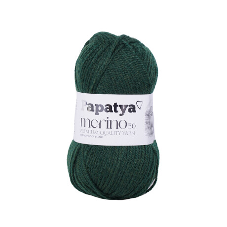 MERINO 50 verde botella melange
