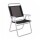 Reposera Alta Plegable en Aluminio Mor Master Plus Fashion Negro