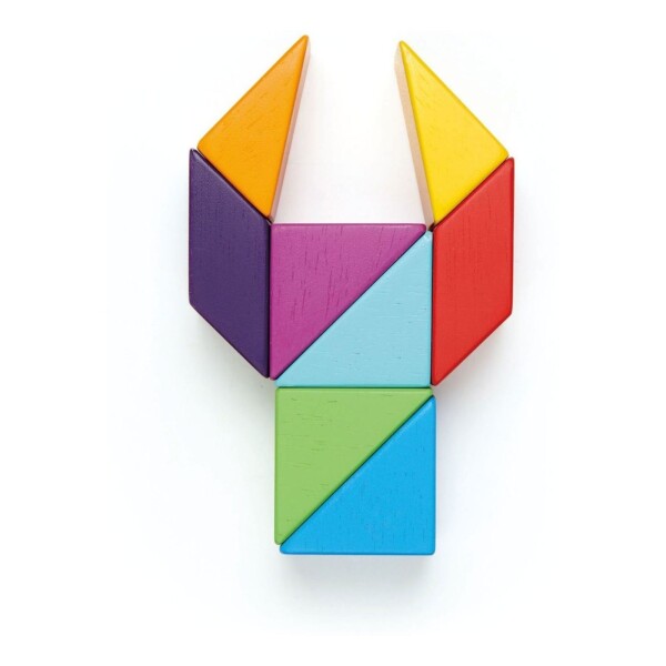 Bloques Diseñador Juguete Madera Tender Leaf Magblocs Iman Bloques Diseñador Juguete Madera Tender Leaf Magblocs Iman