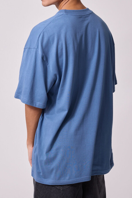 T-SHIRT MOYA DIXIE Azul Piedra