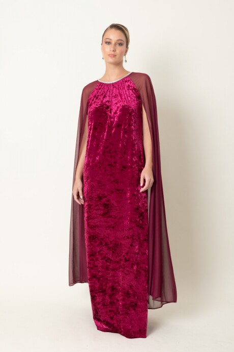 VESTIDO GRANATE VESTIDO GRANATE