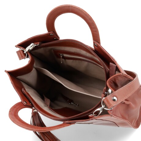 CARTERAS VENET - CUERO DUMBLE TOSTADO