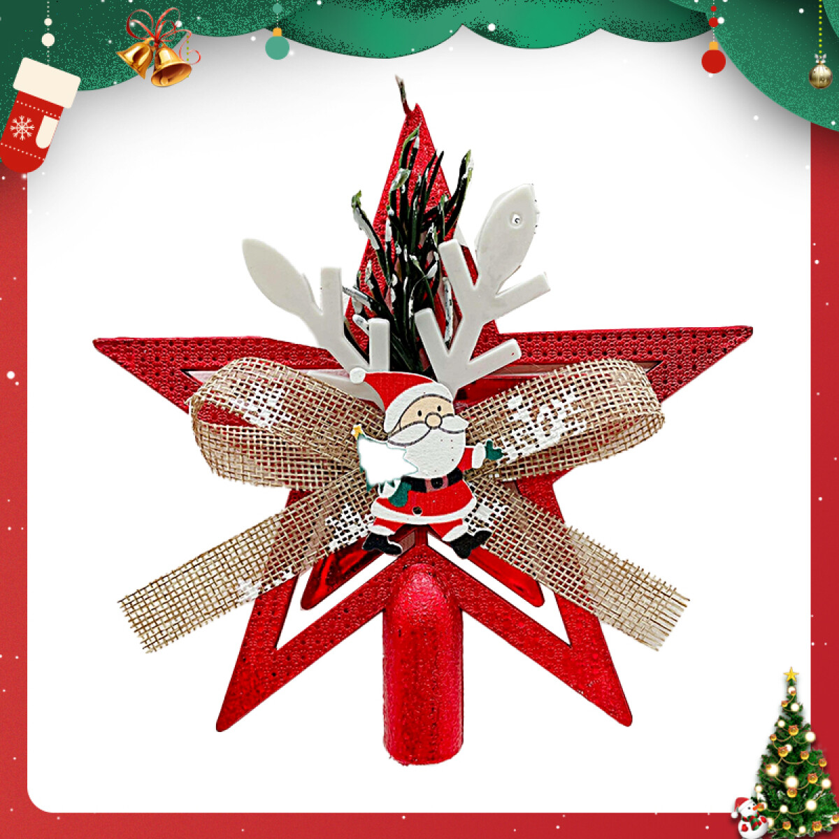 Adorno Para Arbol - Rojo 