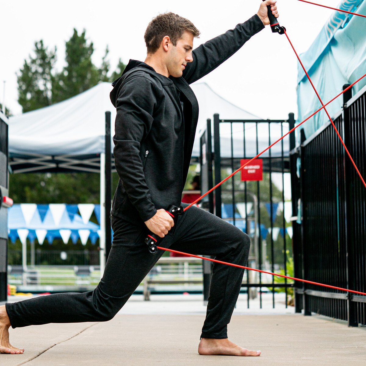 Pantalón Deportivo Finis Tech Pant - AZUL 