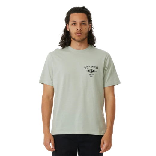 Remera Rip Curl Fade Out Icon Tee - Verde Remera Rip Curl Fade Out Icon Tee - Verde