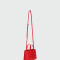 Marc Jacobs - Bolso de cuero, Mini Tote Bag Rojo