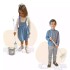 Set Juguetes Limpieza Hogar De Cuevas Infantil 12 Accesorios Variante Color Gris