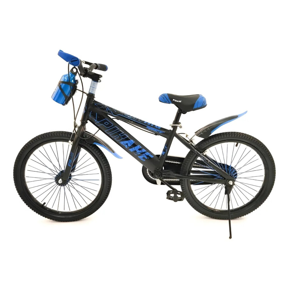 Bicicleta Rodado 20 Con Caramañola AZUL