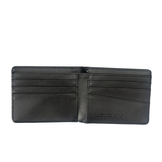 Billetera Volcom ABG SINGLE STONE LEATHER - Negro Billetera Volcom ABG SINGLE STONE LEATHER - Negro