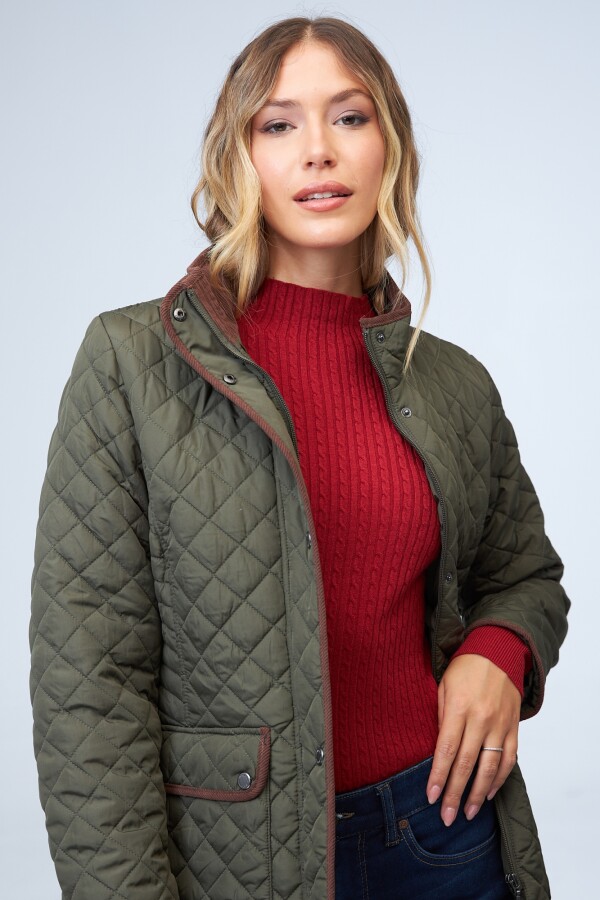 Campera Capitoneada OLIVA