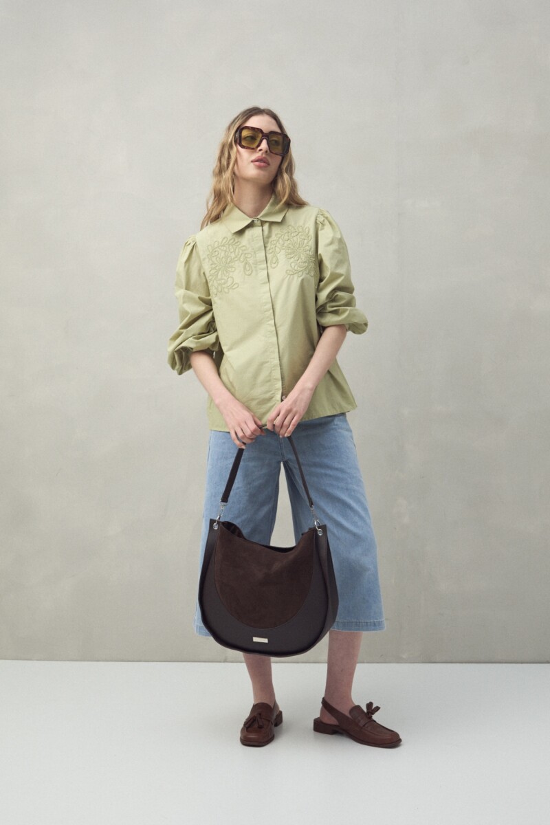 CAMISA CORDEL Verde Oliva