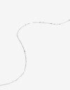 Collares Cortos Metal Cadena Torzada Plata 925 - Plateado