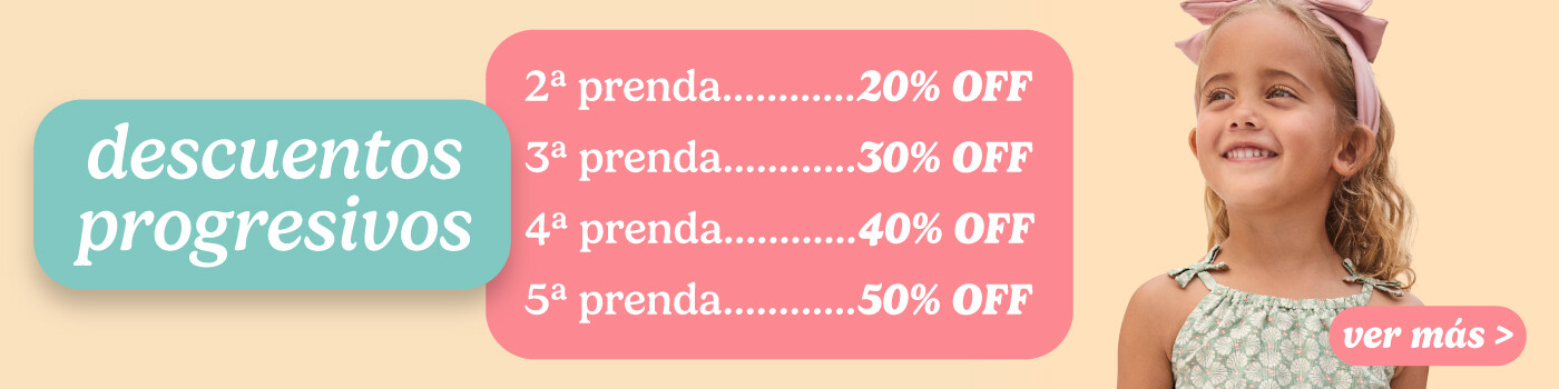 Descuentos progresivos