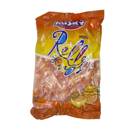 Caramelo MISKY Medallón Relleno Miel 135 Pcs 675 Grs (Bolsa) Caramelo MISKY Medallón Relleno Miel 135 Pcs 675 Grs (Bolsa)