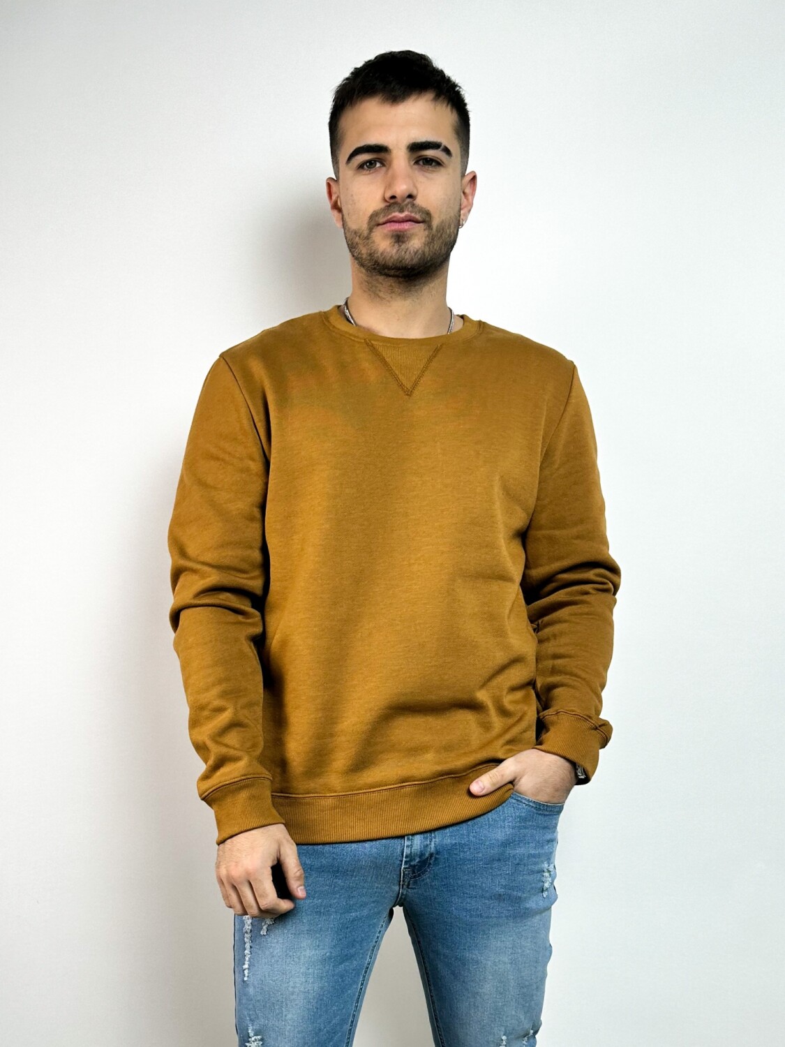 Buzo mostaza best sale