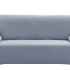 Cubre Sofa Elastico Elastizado Funda 4 Cuerpo Plaza Variante Color Gris Claro 1