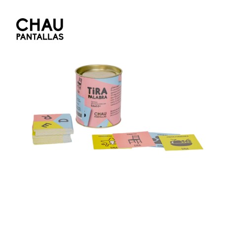 Juego de Mesa Tira Palabra Chau Pantallas 001